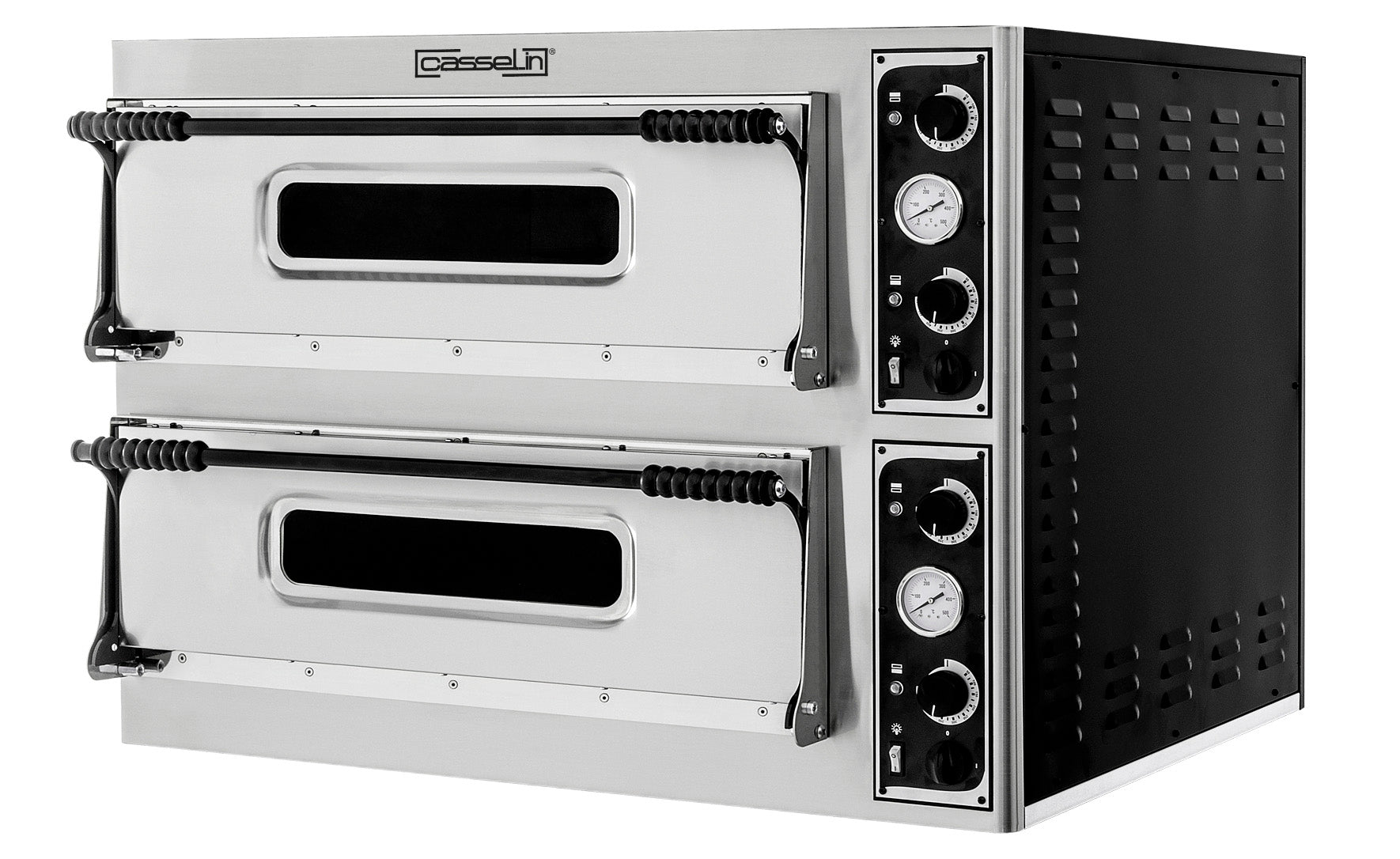 Elektrisk Pizzaovn 2x4 Pizzaer - Casselin Pizzaovn  - 3611630083904