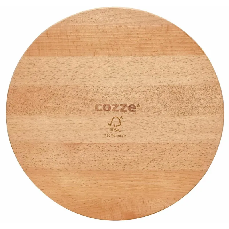 Cozze Pizzabræt 350x12 Bøgetræ 90315 - Cozze PizzaBræt  - 5708614903155