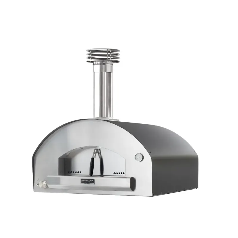 Fontana Forni Marinara Antracite Gas Pizzaovn Bordmodel - Fontana Forni Pizzaovn  - 8033776080343