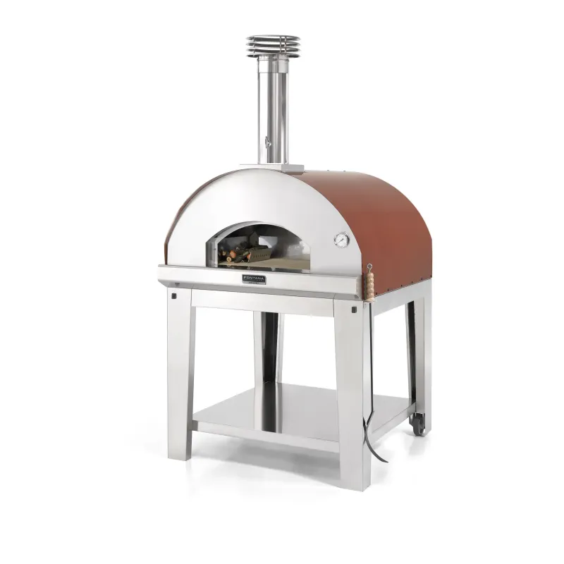Fontana Forni Marinara Rosso Pizzaovn Med Vogn - Fontana Forni Pizzaovn  - 8033776073635