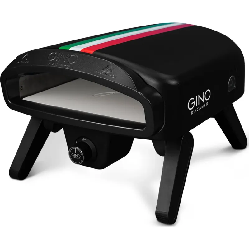 Sort Gino Acampo Modena Pizzaovn Mat Med Italiensk Flag - Gino Dacampo Pizzaovn  - 5060662360589