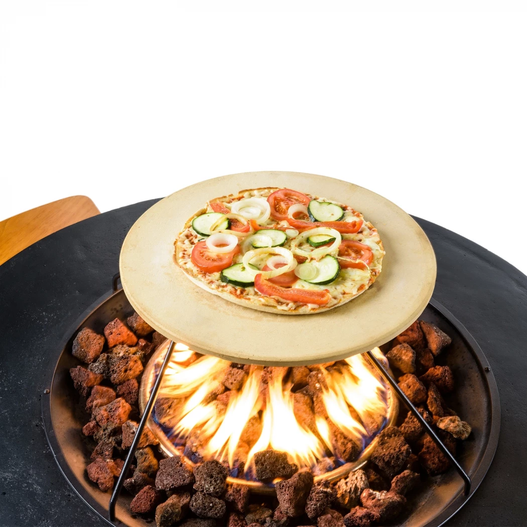 Brun Pizzasten Til Happy Cocooning Ildbord - Happy Cocooning Pizzasten