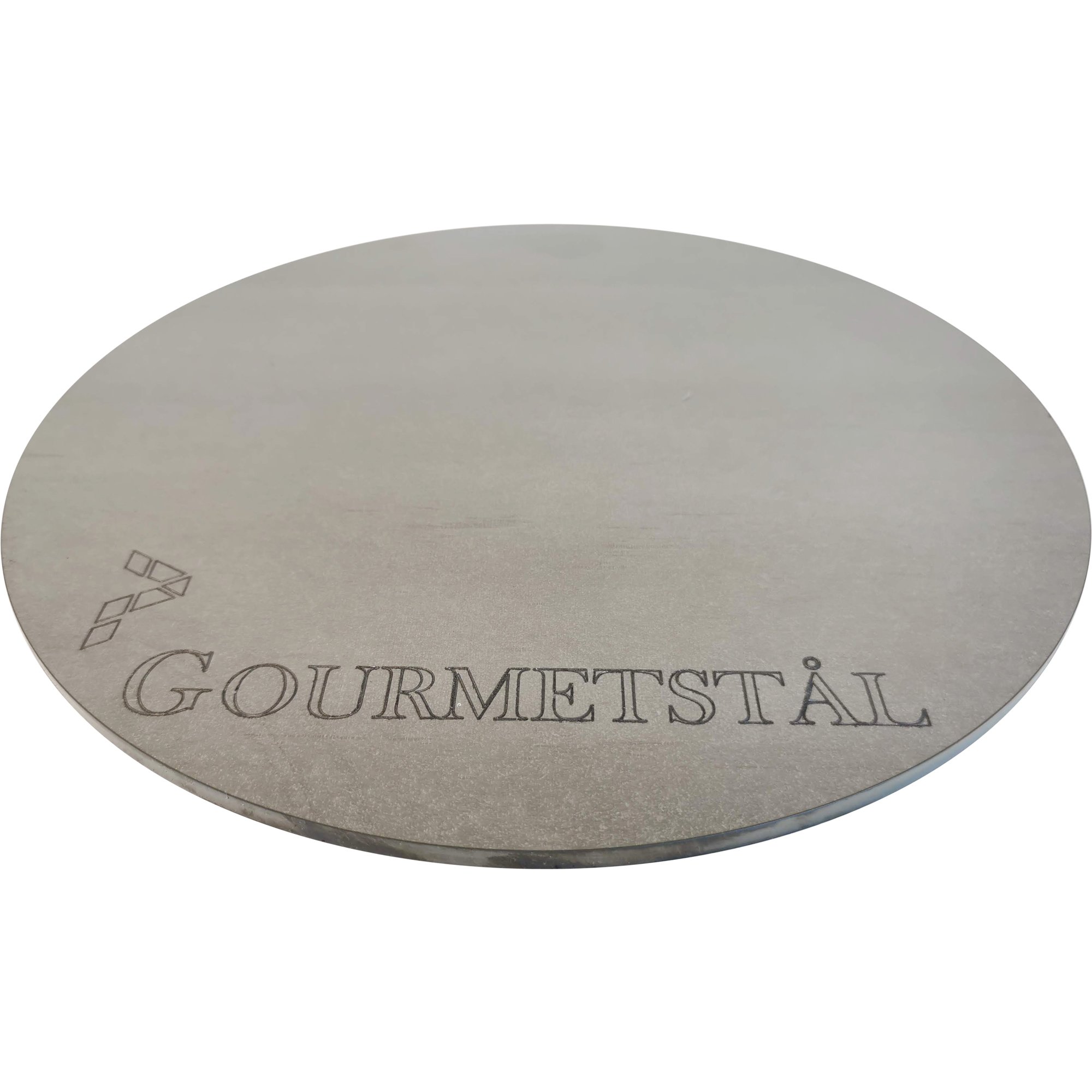 Stål Rundt Pizza - Gourmetstål Pizzasten  - 7350100570167