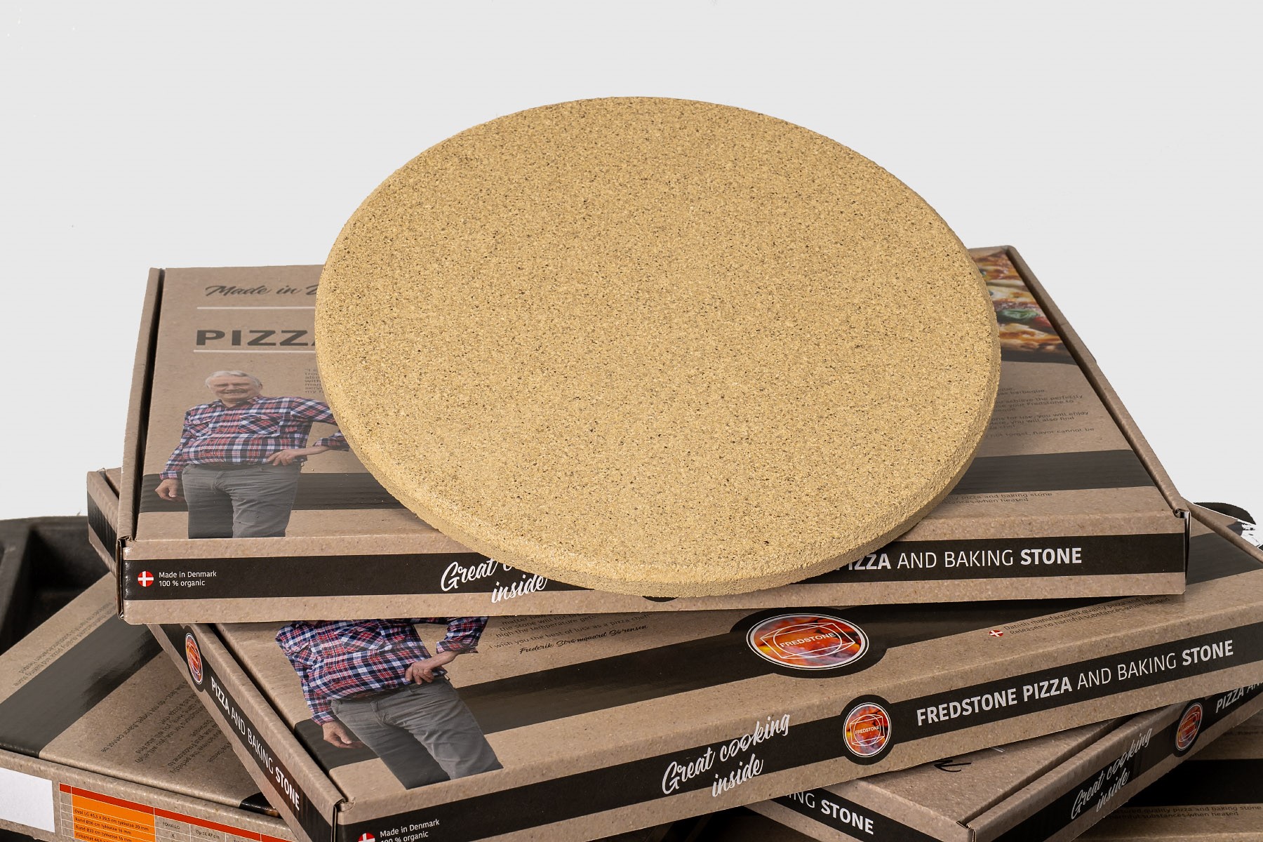 Fredstone Rund Sortering - Fredstone Pizzasten