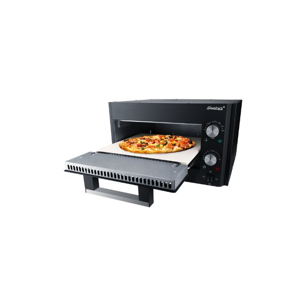 Sort Steba Power Pizzaovn 1800w - Steba Pizzaovn  - 4011833001382