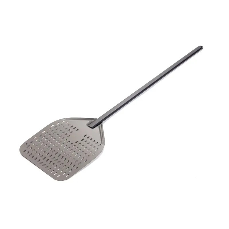 Fontana Forni Carbon Aluminum Perforeret Pizzaspade 120 - Fontana Forni Pizzaspade  - 8033776078487