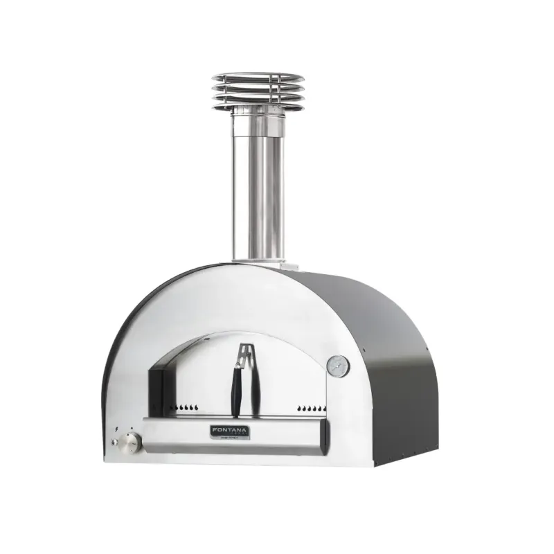 Fontana Forni Margherita Antracite Gas Pizzaovn Uden Vogn - Fontana Forni Pizzaovn  - 8033776075059