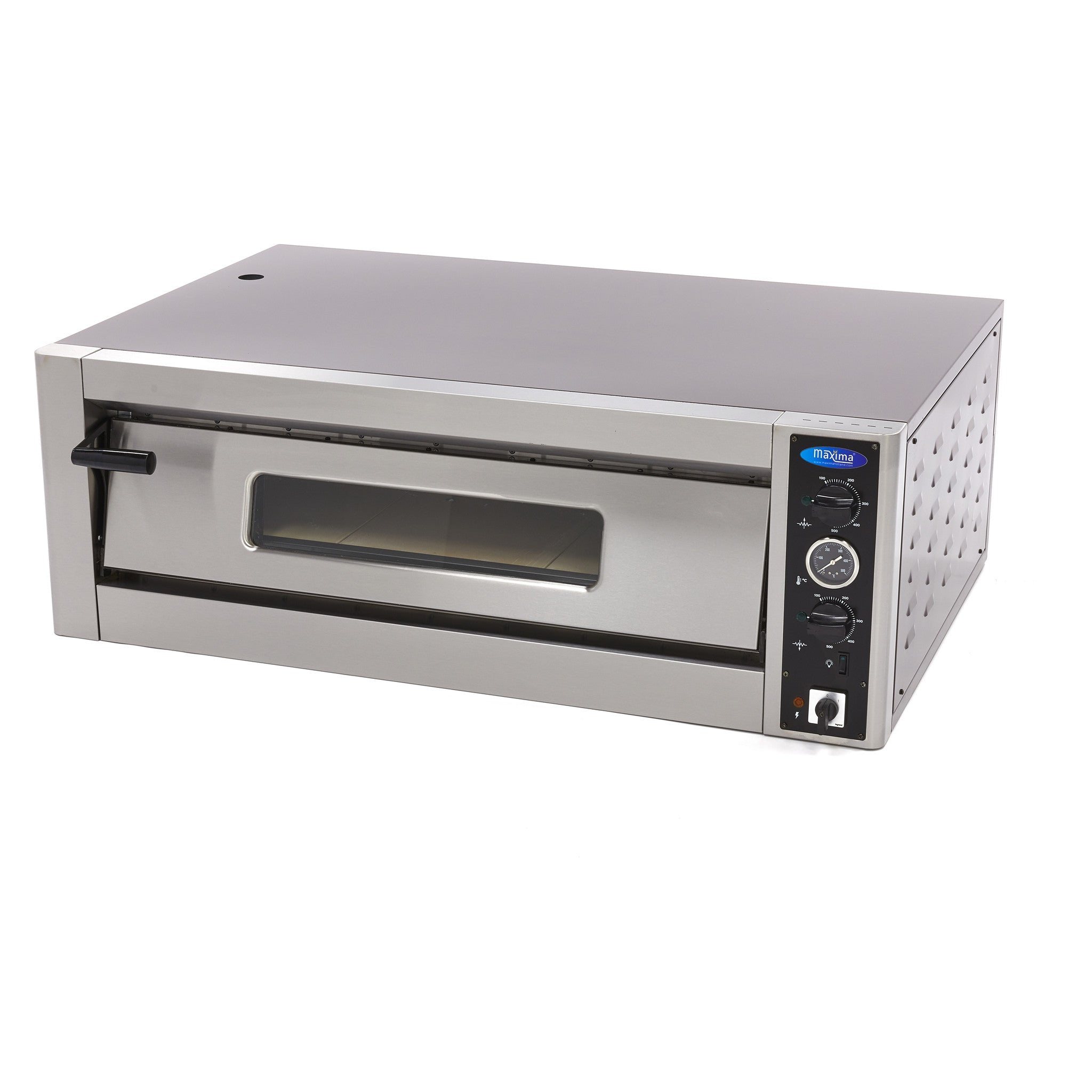 Pizzaovn Passer Til Ø30cm Pizzaer 400v - Maxima Pizzaovn  - 8719632124566