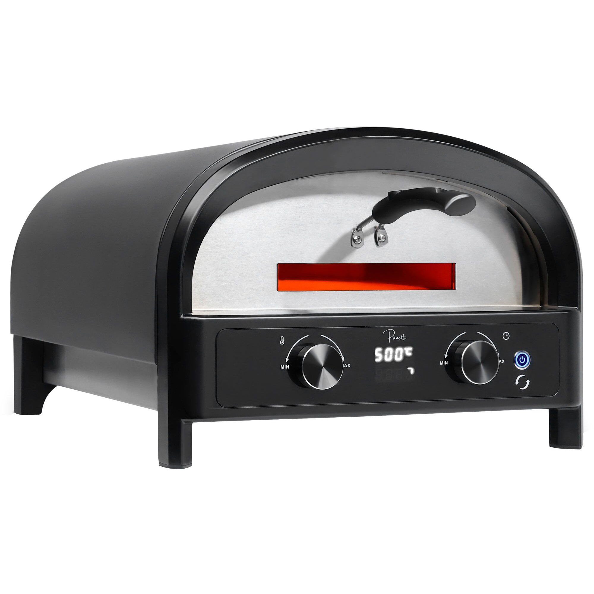 Sort Pizzetta Primo Elektrisk Pizzaovn - Panetti Pizzaovn  - 7090061510283
