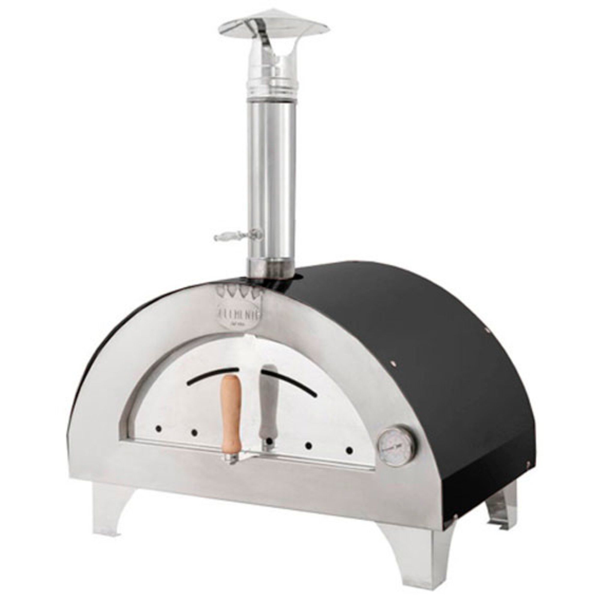 Antracit Clementino Pizzaovn 60x40 - Clementi Forni Pizzaovn  - P1856086