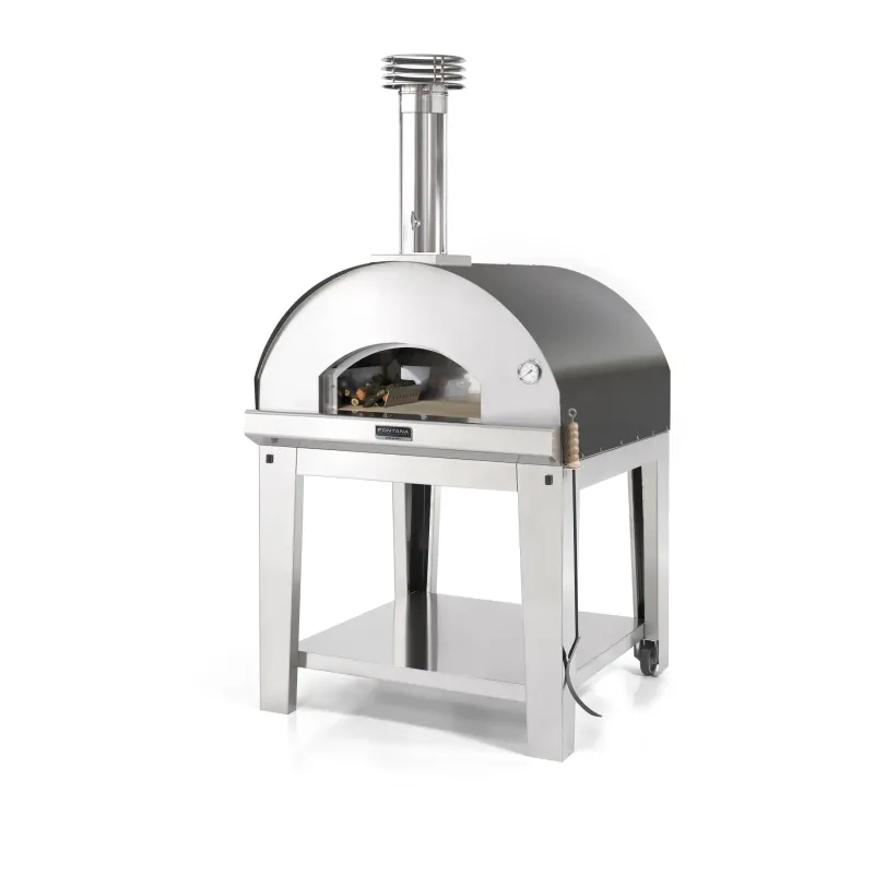 Fontana Forni Marinara Antracite Pizzaovn Med Vogn - Fontana Forni Pizzaovn  - 8033776073758