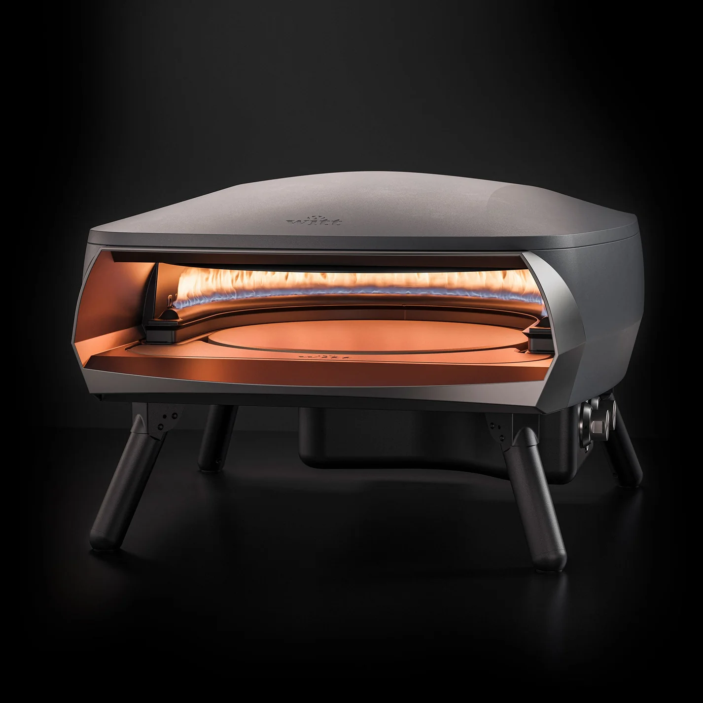 Witt Etna Rotante Pizzaovn Graphite Witt - Witt A/s Pizzaovn