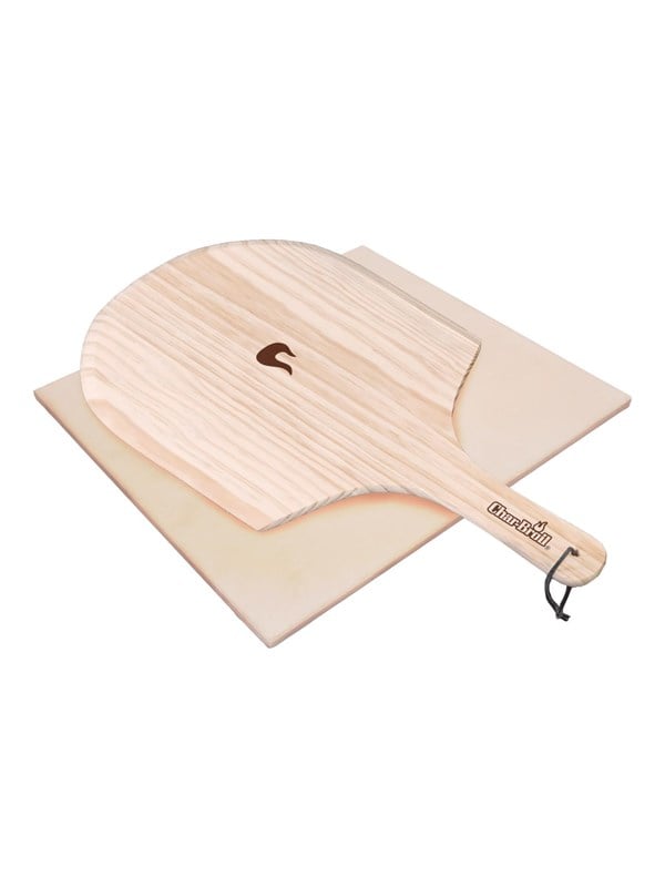 Char Broil Firkantet Pizzasten Med Spade - Char-broil Pizzasten - 5709193364382
