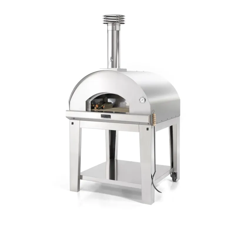 Fontana Forni Marinara Inox Pizzaovn Med Vogn - Fontana Forni Pizzaovn  - 8033776073765