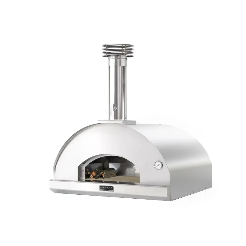 Fontana Forni Marinara Inox Pizzaovn Uden Vogn - Fontana Forni Pizzaovn - 8033776073789